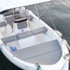 Wind Boat 4.70m top seating view in Skopelos water