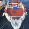 Wind Boat 4.90m front seating view in Skopelos marina